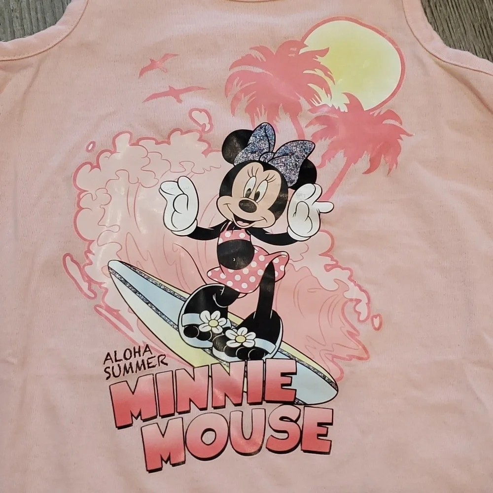 Disney Junior Minnie Mouse 3 Piece Beach/Summer Matching Set Size 5